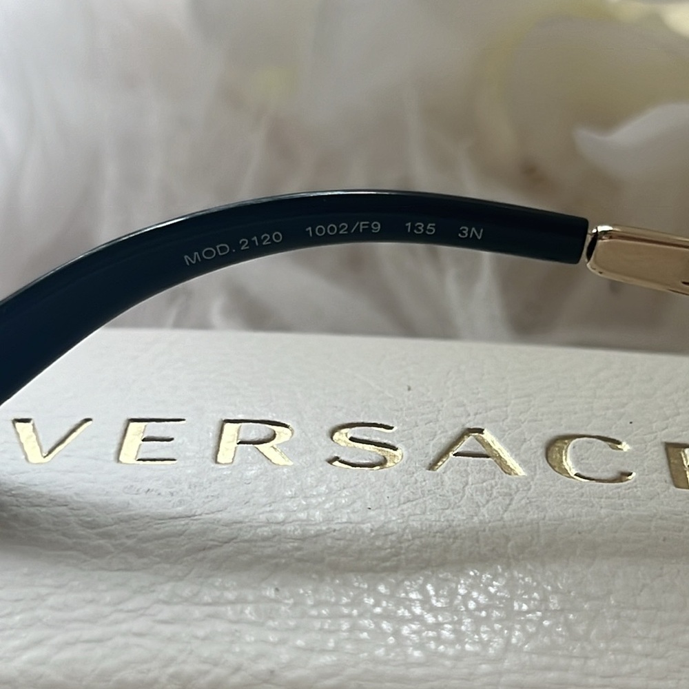 Versace Mirrored Authentic Cat-Eye Sunglasses - image 8